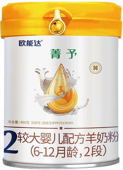 欧能达菁予婴幼儿配方羊奶粉400克二段